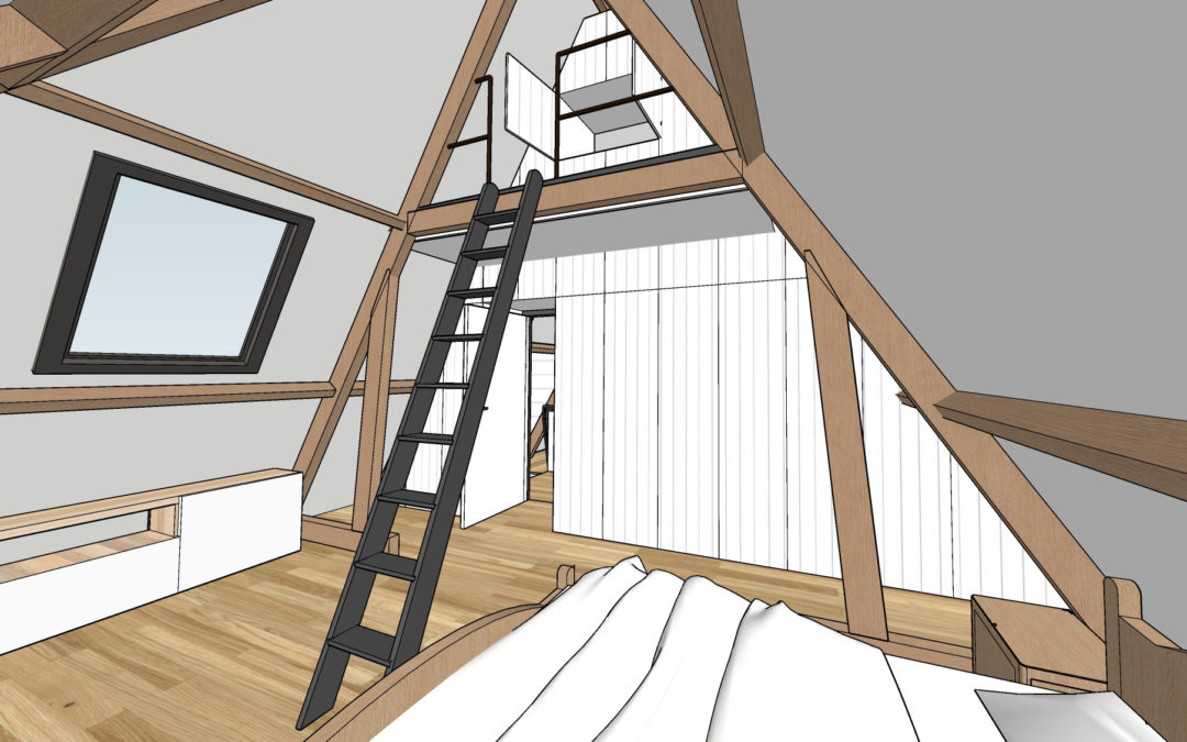 Woning aan Amsterdamse bos