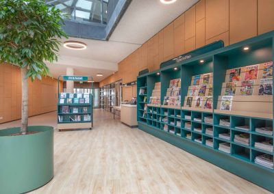 multifunctioneel gebouw cultuur bibliotheek Leiderdorp Interieurontwerp