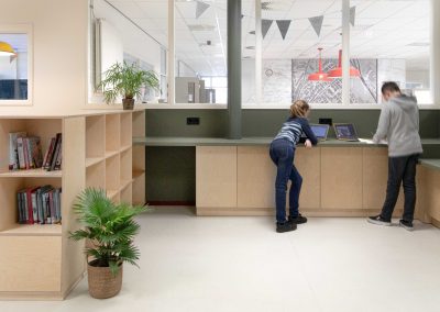 Rozenbeek school - Het Ontwerplokaal - interieur ontwerp - Velserbroek - renovatie - duurzaamheid